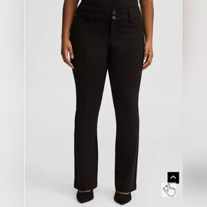 Torrid Trouser Slim Boot Ponte Pant